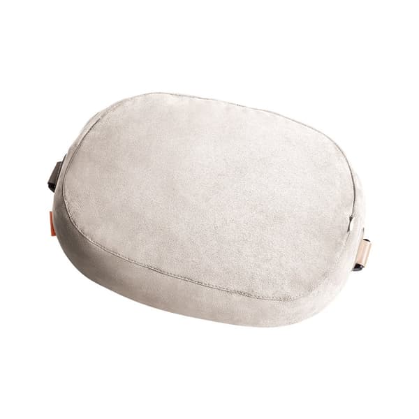 Auton niskatuen tyyny kahdella ComfortRide-sarjan materiaalilla, beige
