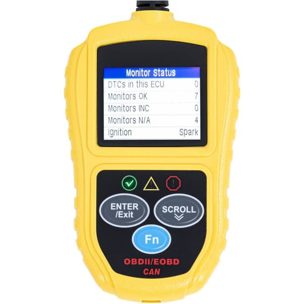 OBD2 bildiagnosescanner tester 8-18V VIN/ID/CVN/PCM/ECU