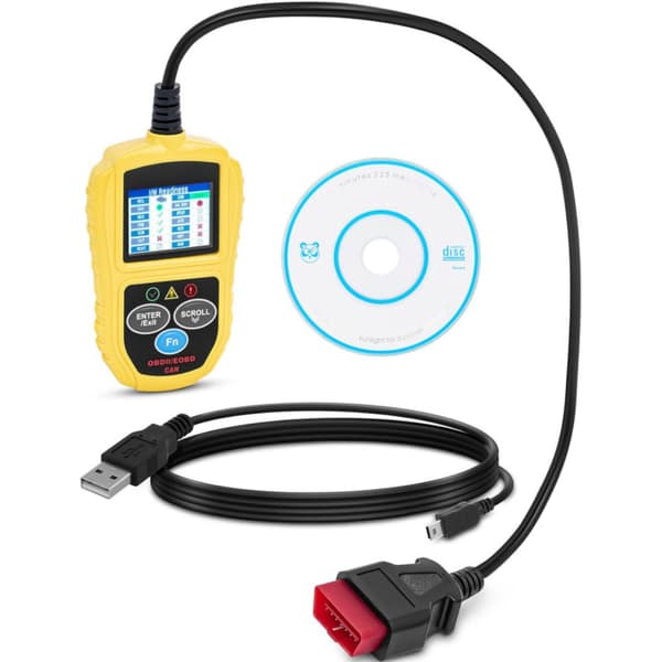 OBD2-auton diagnostiikkaskanneritesteri 8-18V VIN/ID/CVN/PCM/ECU