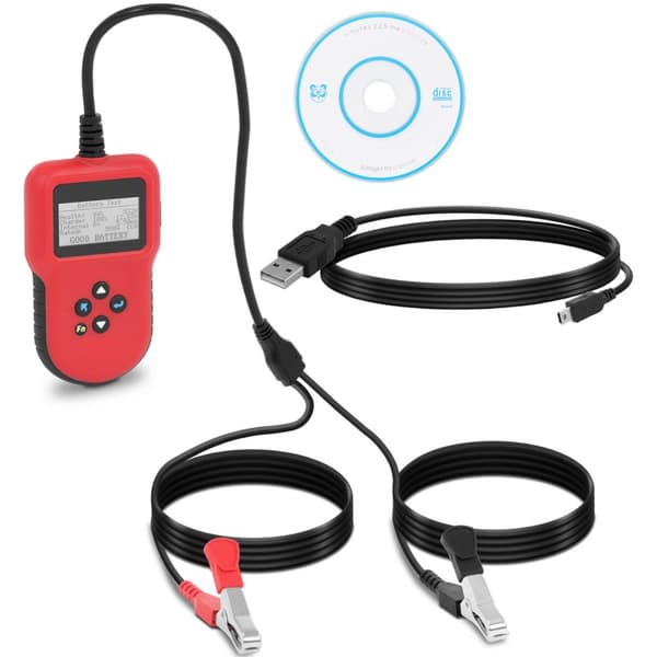 Diagnostinen mittarin testeri 12/24 V LCD-akuille
