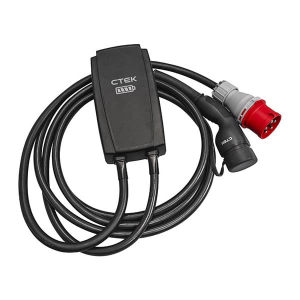 CTEK Njord Go -laddare, CEE, 11 kW, Typ 2 och väggfäste, produktpaket