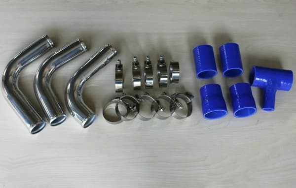 Radiatorin silikoniletku, välijäähdyttimen putkisarja, korkean lämpötilan kestävyys, kestävä seinämän paksuus,punainen