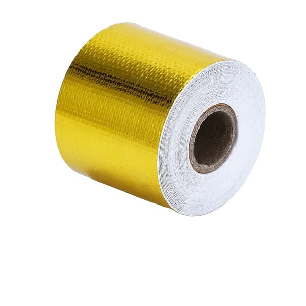 Guld Varmeskjold Tape, 2 Tommer Bred, 10 Meter Lang, Selvklæbende,10 meter guld