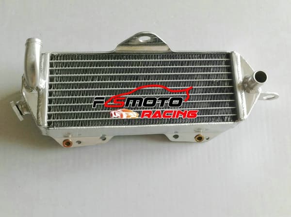 Aluminiumkylare för Kawasaki KX250, perfekt passform för modellerna 1987-1989, effektiv kylprestanda, hållbar konstruktion.