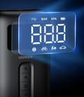 Miniatyrbillede 6 af 6: 150PSI 10bar luftkompressor med batteri og LED lommelygte, sort