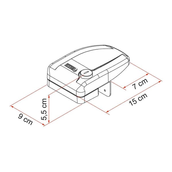 Fiamma Safe Door Frame 3 Toalettlock