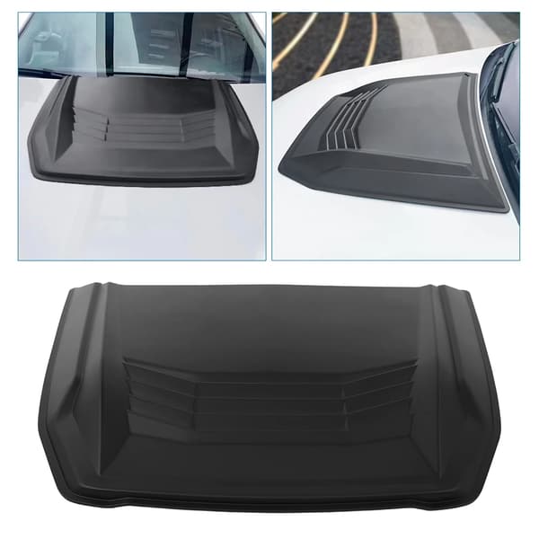 Bonnet Scoop -kansipaneeli, matta musta viimeistely, helppo asennus,konepeiton suojus