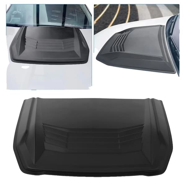 Bonnet Scoop -kansipaneeli, matta musta viimeistely, helppo asennus,konepeiton suojus