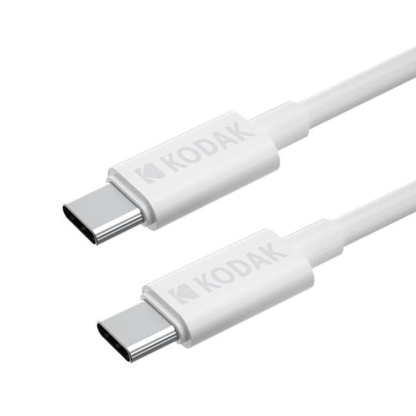 USB-C-kabel till USB Kodak 30425972 Vit Multicolour 1 m