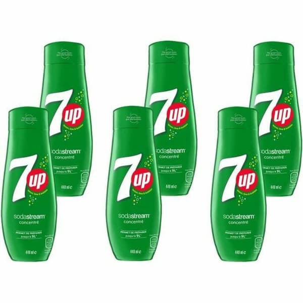 Tiiviste sodastream 3009987 440 ml 6 osaa 7up