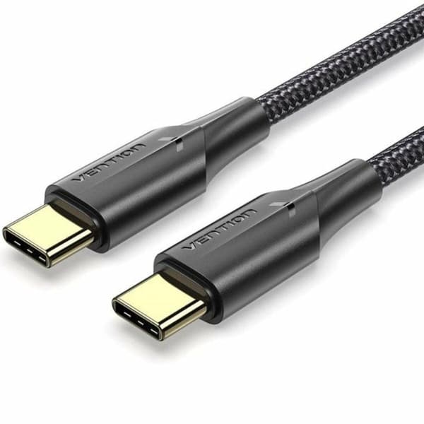 USB-C-kabel Vention TAUBI Svart 3 m