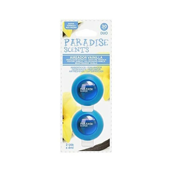 Auton ilmanraikastin BC Corona Paradise Scents Duo Vanilja (2 uds)