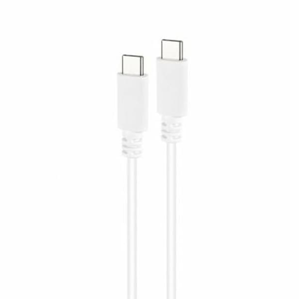 USB-kabel NANOCABLE 10.01.2301-L150-W 1,5 m Vit (1 antal)
