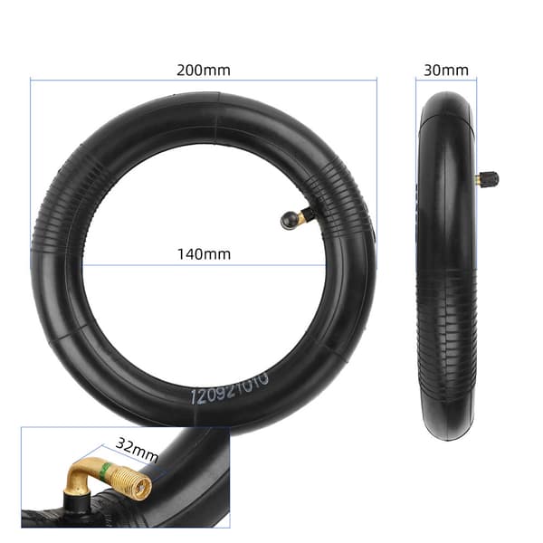 Gummislange for VSETT 9 / 9+ / ZERO 9 / Inokim Light 2 sparkesykler