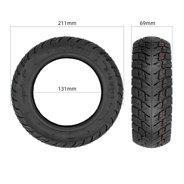 Offroad-gummidæk til VSETT 8 / 9, Macury Zero 8 / 9