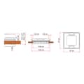Miniatyrbillede 2 af 2: Fiamma Vent 50 Lysvindue Transparent