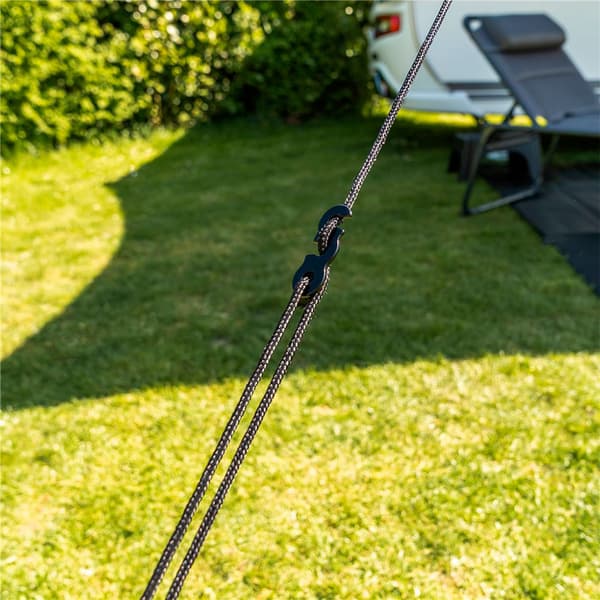 Travellife Sunshade With Led 250x400 Cm Markiisi Harmaa