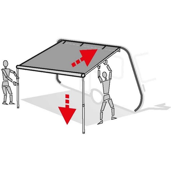 Fiamma Caravanstore 255 Markise Transparent