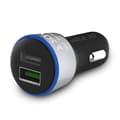 Miniatyrbillede 1 af 3: Savio Bil Hurtig Oplader Savio SA-06/B 3.0A, 2xUSB