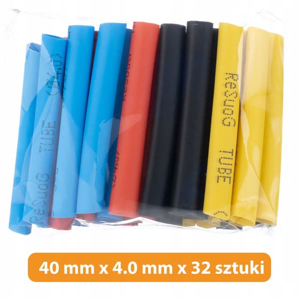 Set med 350 isolerade kontakter + 328 krympslangar