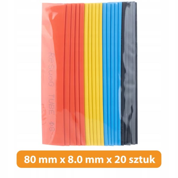 Set med 350 isolerade kontakter + 328 krympslangar
