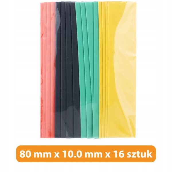 Set med 350 isolerade kontakter + 328 krympslangar