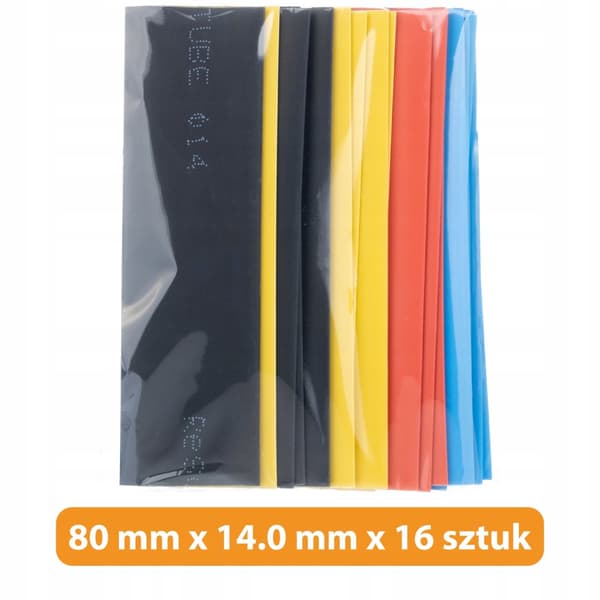 Set med 350 isolerade kontakter + 328 krympslangar