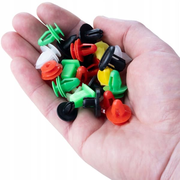 Rosfix Set med universella bilstift 500 st. + Rosfix Set med verktyg för att bända ut bildubbar, 6 st.
