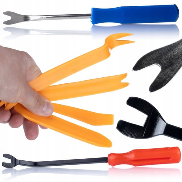 Rosfix Set med universella bilstift 500 st. + Rosfix Set med verktyg för att bända ut bildubbar, 6 st.