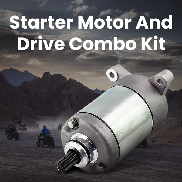 Starter Drive til Polaris ATV, 12V Drift, Holdbar Konstruktion, Ideel til Sportsman 500