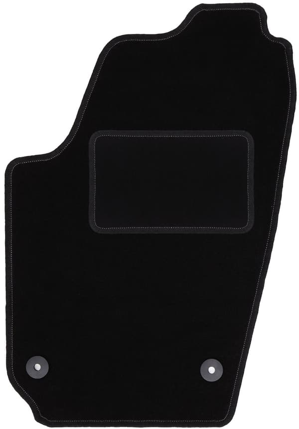 Svart förarmatta för: Volkswagen Fox halvkombi (2005-2011)
