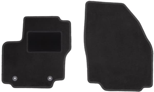 Svarta frontmattor till: Ford S-MAX MK1 minivan (2006-2012)