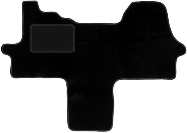 Svarta velourmattor för: Peugeot Boxer III skåpbil (2014 - )