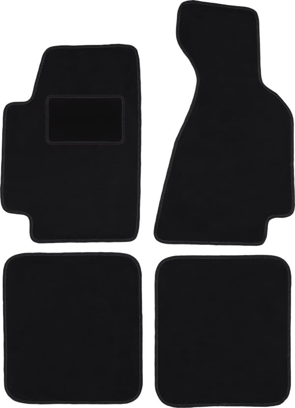 Sorte velourmåtter til: Audi 80 B5 cabrio (1994-2000)