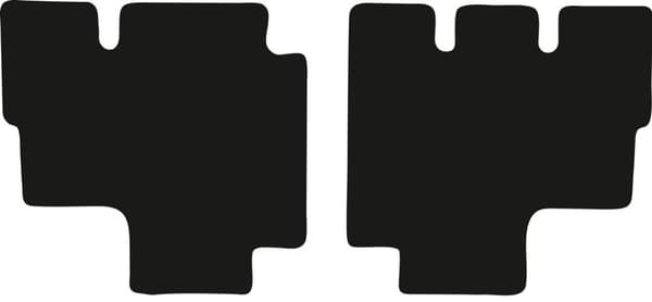 bakmattor bak för: Jeep Wrangler III JK terräng 2006-2017
