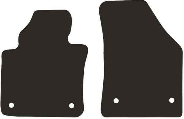 front polyamid PREMIUM: Volkswagen Touran I FL minivan 2010-2015