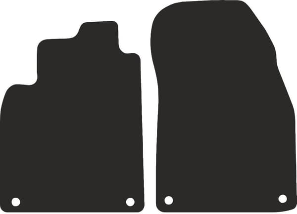 främre polyamid PREMIUM: Saab 9-3 II Y3SF kombi, sedan 2002-2014