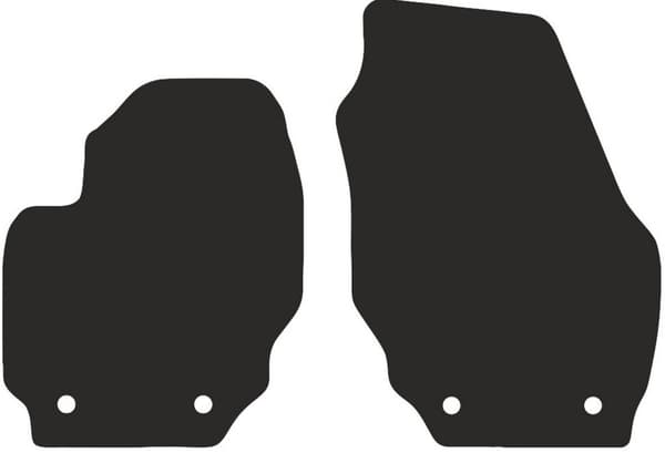 främre polyamid PREMIUM: Volvo S80 II sedan 2010-2017