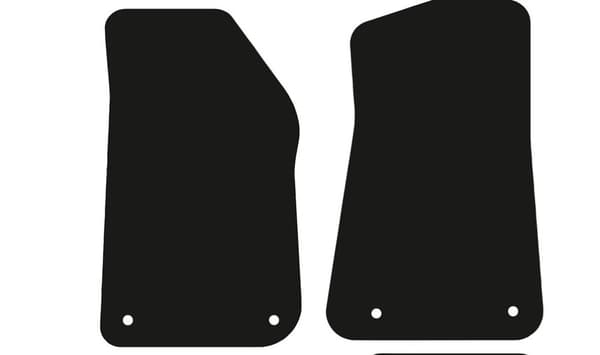 front polyamid PREMIUM: Jeep Wrangler JL 5 døre 2018-2023