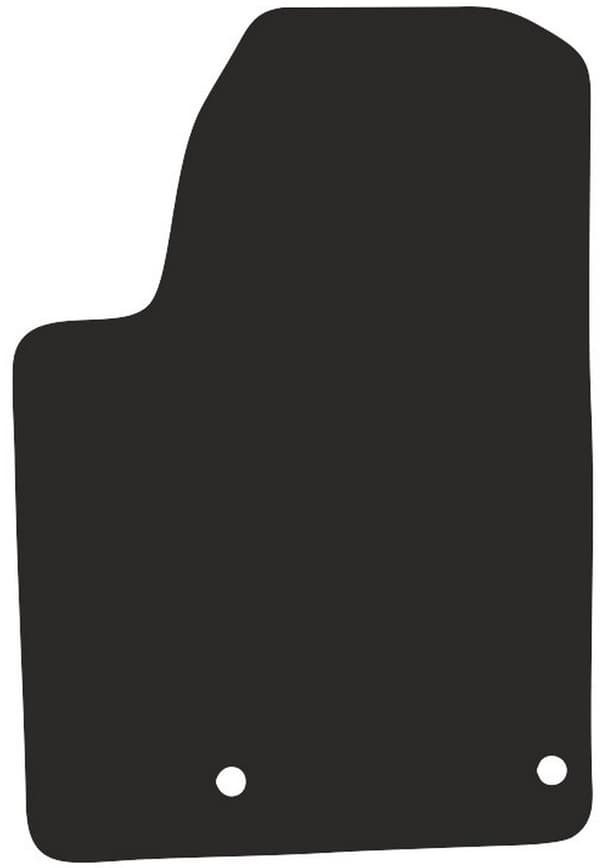 polyamid førermåtte til: Citroen Berlingo I stationcar, Multispace 1996-2010 gummibelagt førermåtte