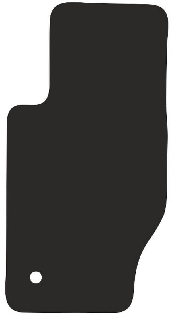 polyamid førermåtte til: Jeep Grand Cherokee III WK offroad 2005-2010 gummibelagt førermåtte