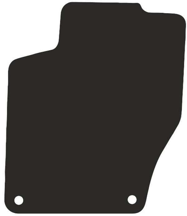 polyamid førermåtte til: Citroen C4 II hatchback, stationcar 2010-2018 gummibelagt førermåtte