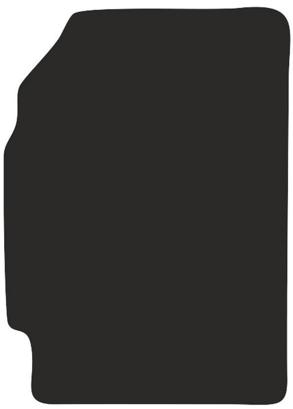 polyamid førermåtte til: Chevrolet Spark III M300 hatchback 2009-2015 gummibelagt førermåtte