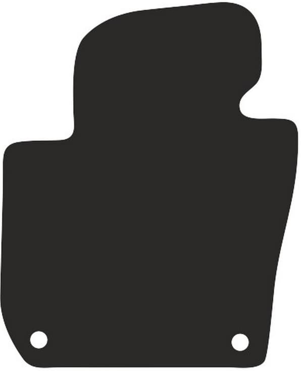 polyamid förarmatta till: Skoda Superb II Long sedan, kombi 2008-2015 gummerad förarmatta
