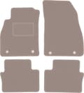 Miniatyrbillede 1 af 11: Beige velourmåtter til: Chevrolet Malibu V stationcar, liftback, sedan (2011-2015)