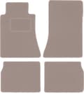 Miniatyrbild 1 av 11: Beige velourmattor för: Mercedes C 190 W201 sedan (1982-1993)