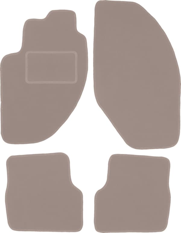 Beige velourmåtter til: Alfa Romeo 166 sedan (1998-2009)