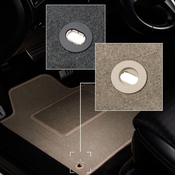 Beige velourmattor för: Ford Focus MK1 FL halvkombi, sedan, kombi (2001-2004)