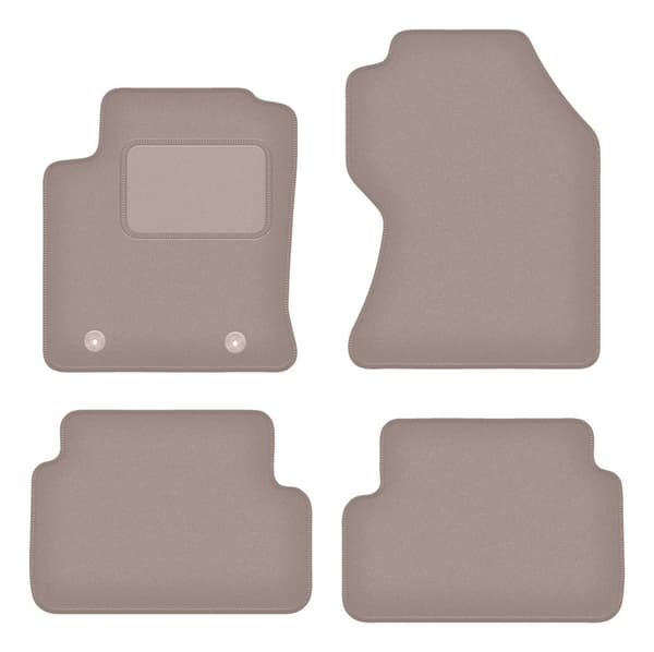 Beige velourmattor för: Ford Focus MK1 FL halvkombi, sedan, kombi (2001-2004)