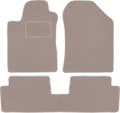 Miniatyrbillede 1 af 11: Beige velourmåtter til: Toyota Corolla Verso II minivan (2004-2009)